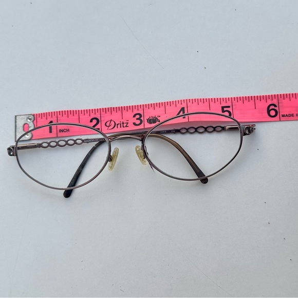 Sferoflex eyeglass frames, Silver tone, Oval Lense, Women’s FRAMES ONLY - Picture 8 of 8